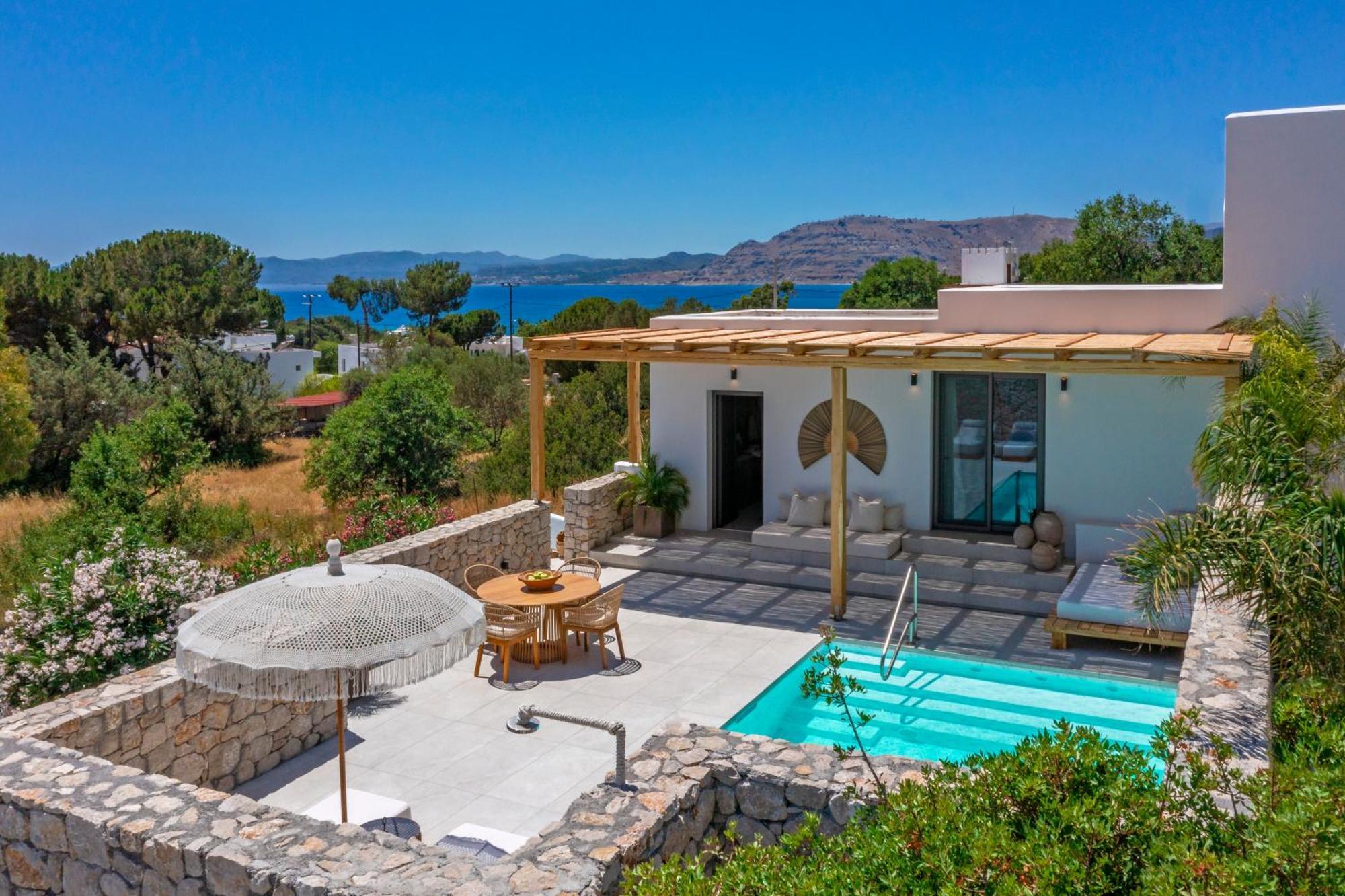 Milos Villas Complex Pefki Exterior foto